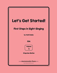 Let's Get Started! Digital File Reproducible PDF cover Thumbnail